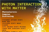 Photon Interaction With Matter (1)