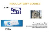 Regulatory Bodies: sebi, rbi, irda