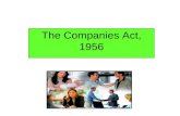 Companies Act 1956-2013