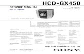 Sony Hcd Gx450