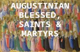 Augustinian Blessed, Saints & Martyrs