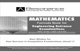 Gyan Sutra Mathematics Formula Booklet IIT JEE , AIEEE