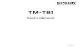 Tm-t81 Users Manual