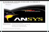 Fatigue Analysis of a Shaft on Ansys