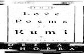 19611546 the Love Poems of Rumi Translated by Deepak Copra