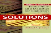 Probability and Statistics for Engineers - Solutions