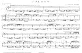 (2) Bolero de Ravel (Piano's Partition)