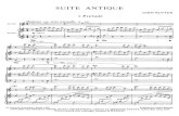 John Rutter - Suite Antique