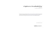 Vsphere Esxi Vcenter Server 51 Availability Guide