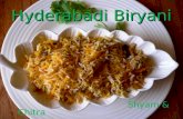 Hyderabadi Biryani ppt