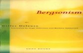 Deleuze, Gilles. Bergsonism