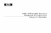 HP 2468 projector manual
