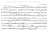 Prelude, Cadence Et Finale - Alfred Desenclos