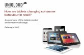 February 2013: Tablet Computing in Consumer Retail