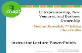 Chapter 3 Entrepreneurship, New ventures, and Business Ownership