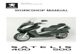 Peugeot Satelis 500 Workshop Manual