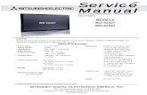 Mitsubishi VK26 HDTV DLP Service manual