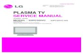 LG 32PC5R service manual