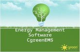 Energy Management Software CgreenEMS Versão 2.5. O Aplicativo CgreenEMS é um Software de apoio à gestão de energia, que ajuda o cliente a gerir e a analisar.