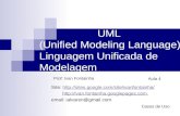 UML (Unified Modeling Language) Linguagem Unificada de Modelagem Prof: Ivan Fontainha Aula 4 Casos de Uso Site: //sites.google.com/site/ivanfontainha