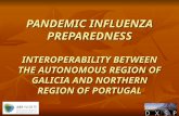 PANDEMIC INFLUENZA PREPAREDNESS INTEROPERABILITY BETWEEN THE AUTONOMOUS REGION OF GALICIA AND NORTHERN REGION OF PORTUGAL.