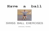 Swiss Ball Exercises