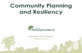 Boo Thomas - "Community Planning and Resiliency"