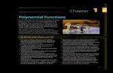 Chapter 1 Polynomial Functions
