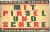 George Grosz-Mit Pinsel und Schere 7 Materialisationen