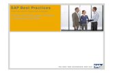 Como obter boas praticas SAP