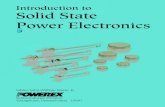 Introduction to Solid State Power Electronics