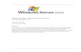 Windows Server 2003 Server Cluster Architecture