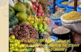 Classification of agricultural products