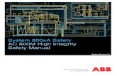 3BNP004865-511 - En System 800xA Safety 5.1 AC 800M High Integrity Safety Manual