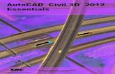 AUTOCAD Civil 3D 2012 Essentials