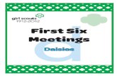 Daisy First Six Meetings Packet