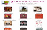 31 Flavors of Zombie