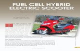 fuel cell hybrid electric scooter