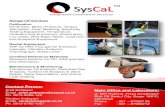 SysCaL (Integrated Calibration Services)
