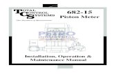 PETRO TCS 682 Series Piston Meter Operations Manual
