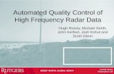 Automated Quality Control of High Frequency Radar Data