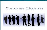 Corporate Etiquette PPT