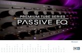 Premium Tube Series Passive EQ Manual English