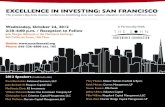 2012 Excellence in Investing