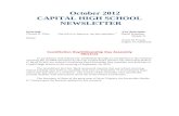 October Newsletter 2012