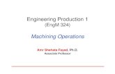 Machining Operations 2-1