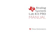 Analog System Lab Pro Manual