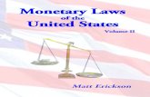 Monetary Laws of the United States, Volume II, Appendix