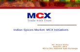 Mcx Spices Ppt