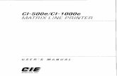 C-ITOH 500e 1000e Users Manual